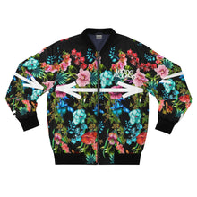 Load image into Gallery viewer, DZ Floral Bomber Jacket