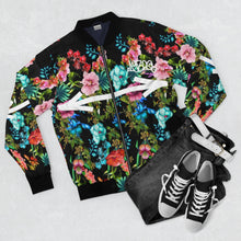 Load image into Gallery viewer, DZ Floral Bomber Jacket