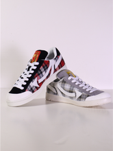 Load image into Gallery viewer, Flannel 2Stepz (Red/Grey)