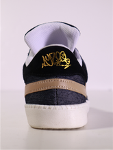 Load image into Gallery viewer, Black Denim Numbawonz V1